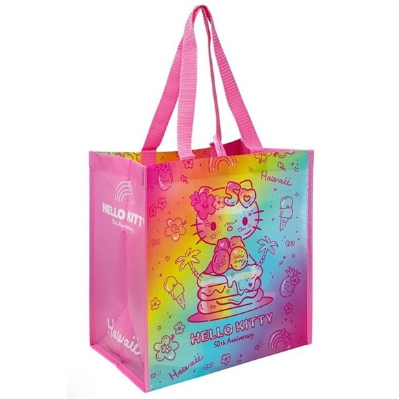 Hello Kitty Hawaii 50th Anniversary Reusable Bag Limited Edition - Picture 1 of 5